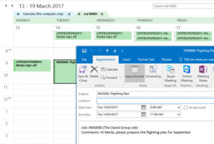 Outlook Calendar